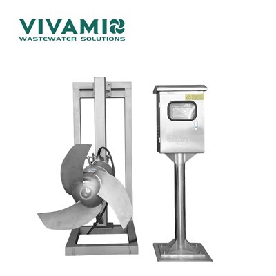 Blandere for vannbehandling